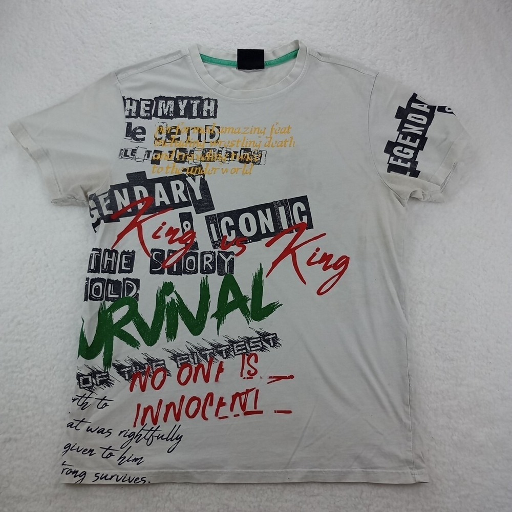 Switch "Legendary & Iconic" "King vs King" Limited Edition WhiteT Shirt Men M